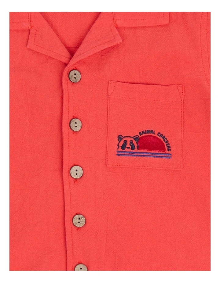 Sunburst Shirt in Red image 4