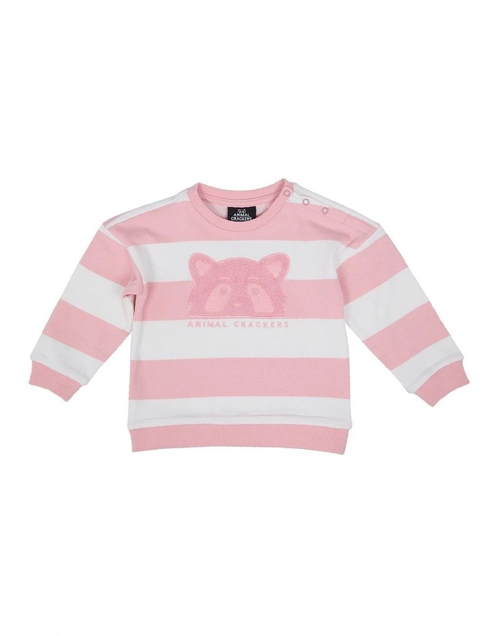 Mascot Crew T-shirt in Pink image 1