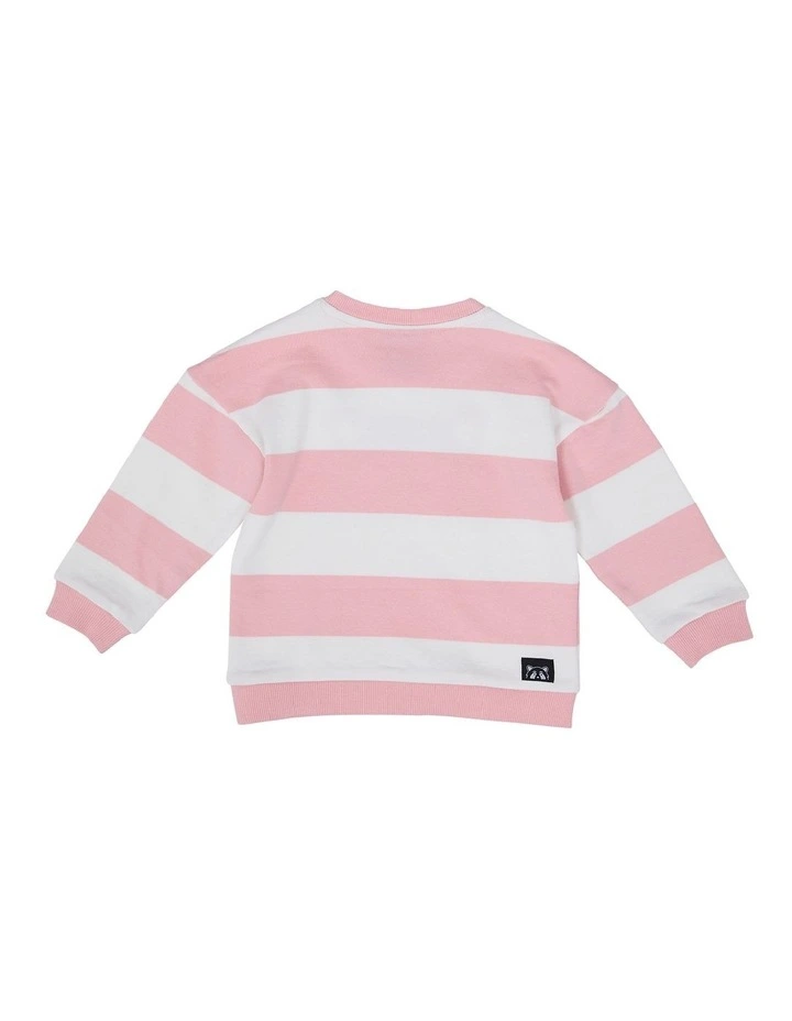 Mascot Crew T-shirt in Pink image 3