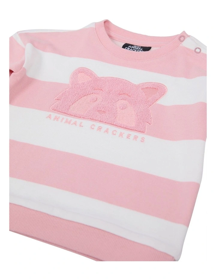 Mascot Crew T-shirt in Pink image 4