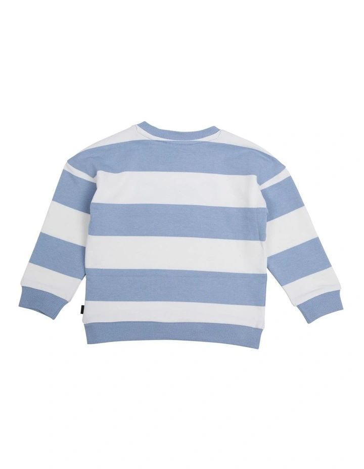 Mascot Crew T-shirt in Blue image 3