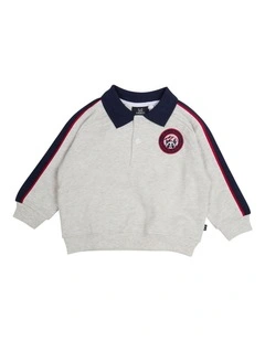 Downhill Jumper in Grey Marle
