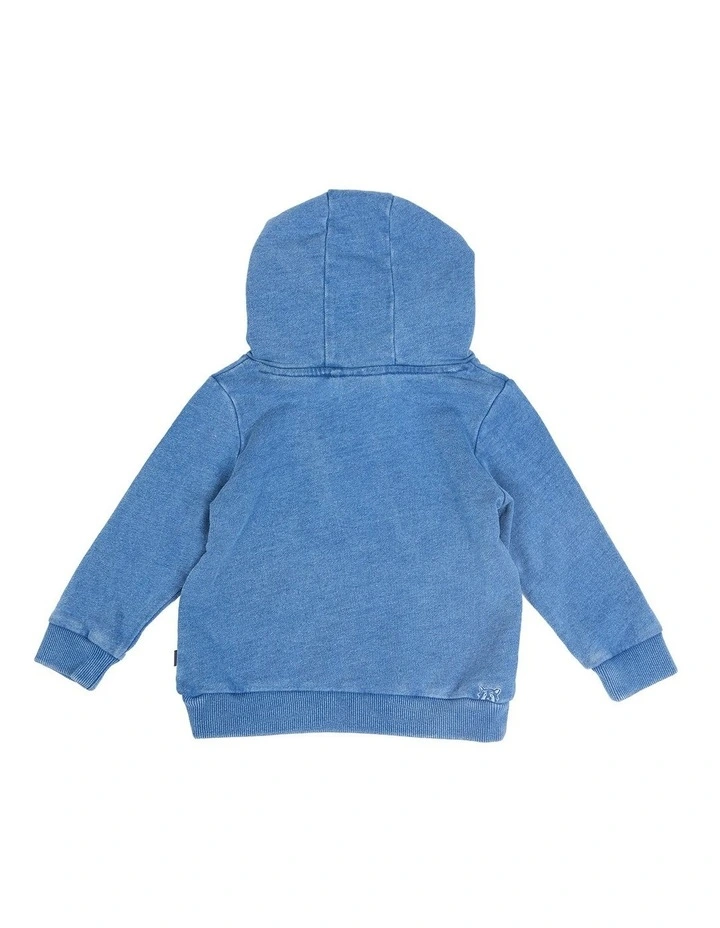 Skies Hoody in Blue image 3