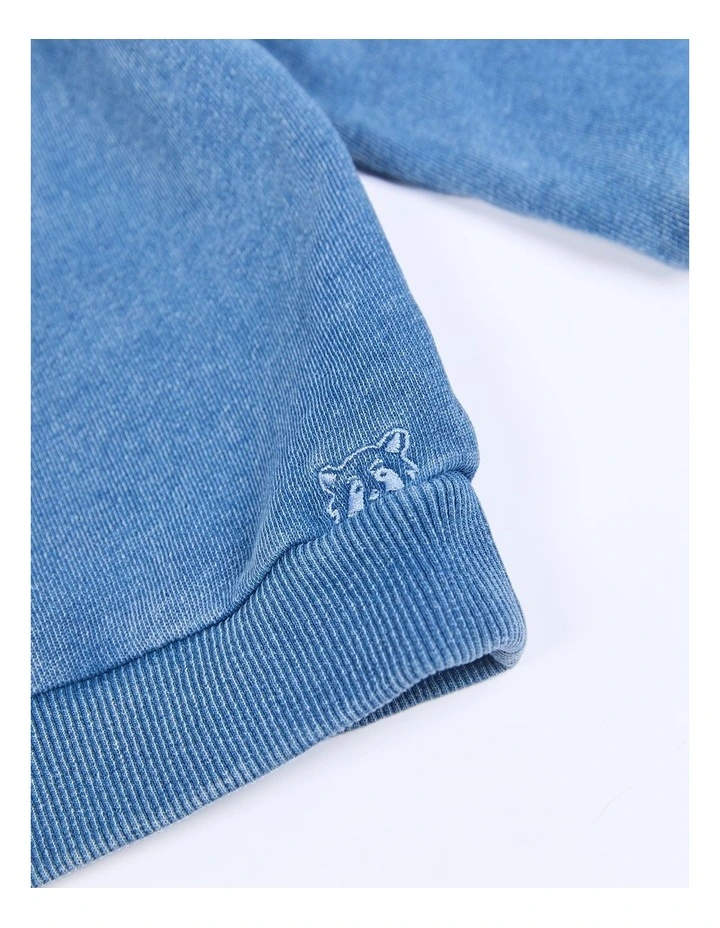 Skies Hoody in Blue image 4