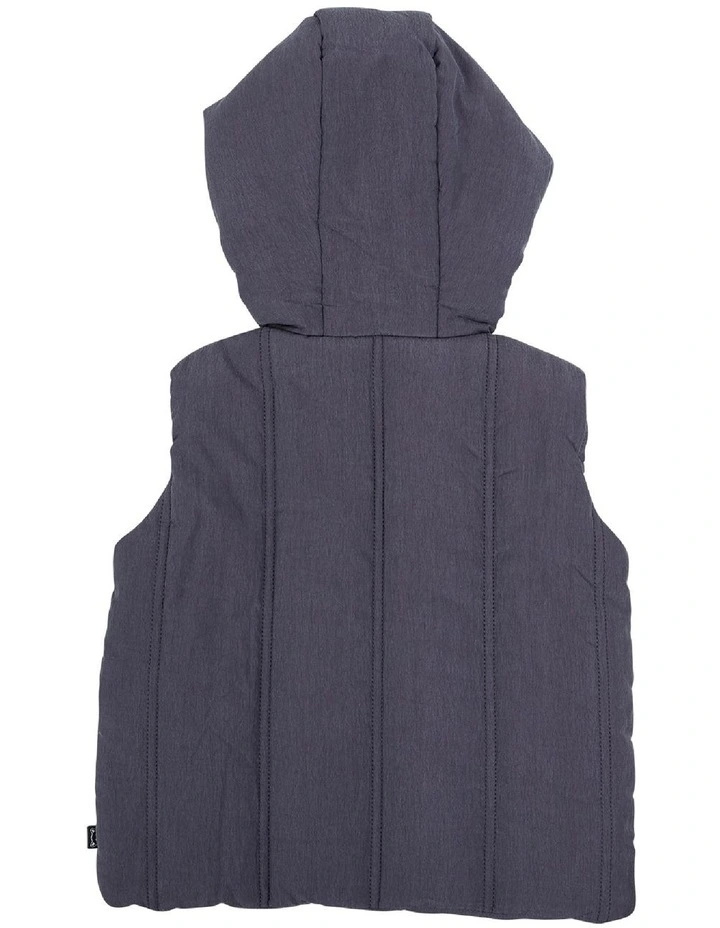 Academy Vest in Charcoal image 2