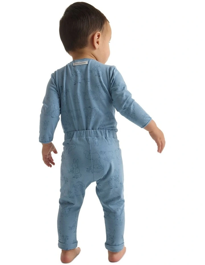 Peter Rabbit Leggings in Steel Blue image 2