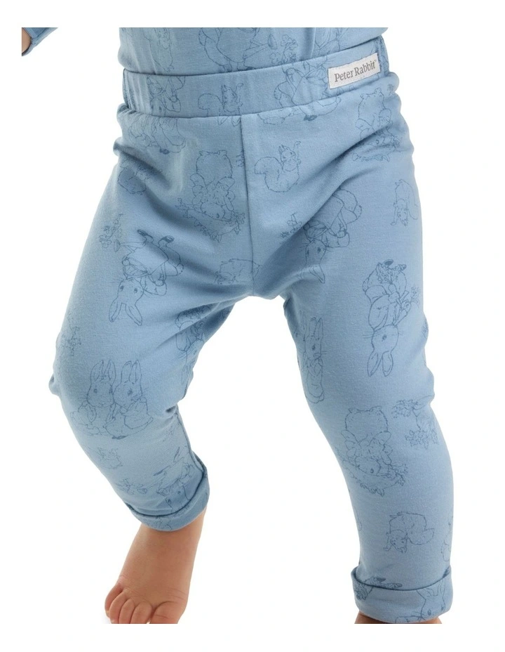 Peter Rabbit Leggings in Steel Blue image 3