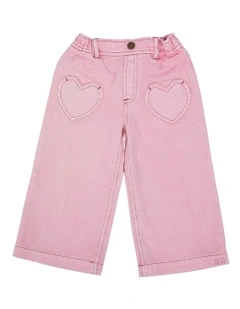 Heart Jean in Pink