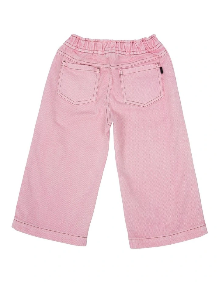 Heart Jean in Pink image 3