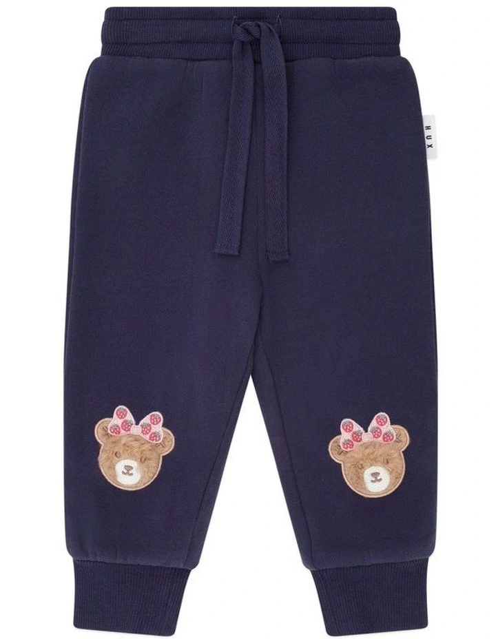 Strawberry Fields Huxette Bow Trackpant in Blue image 1
