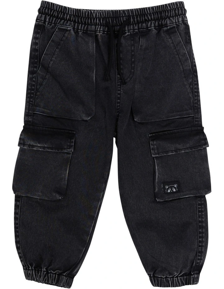 Nightfall Pant in Washed Black image 1