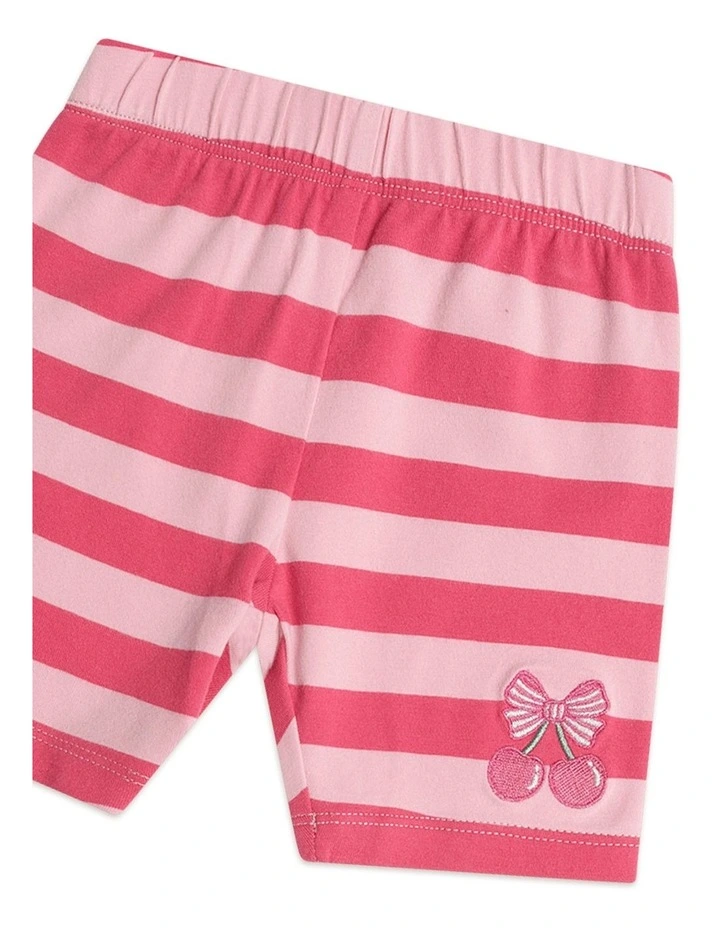 Cherry Pie Bike Shorts in Pink image 3