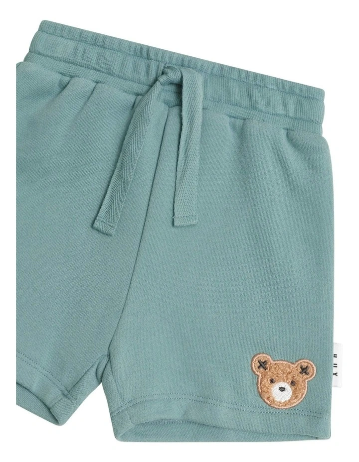 Furry Huxbear Shorts in Green image 4