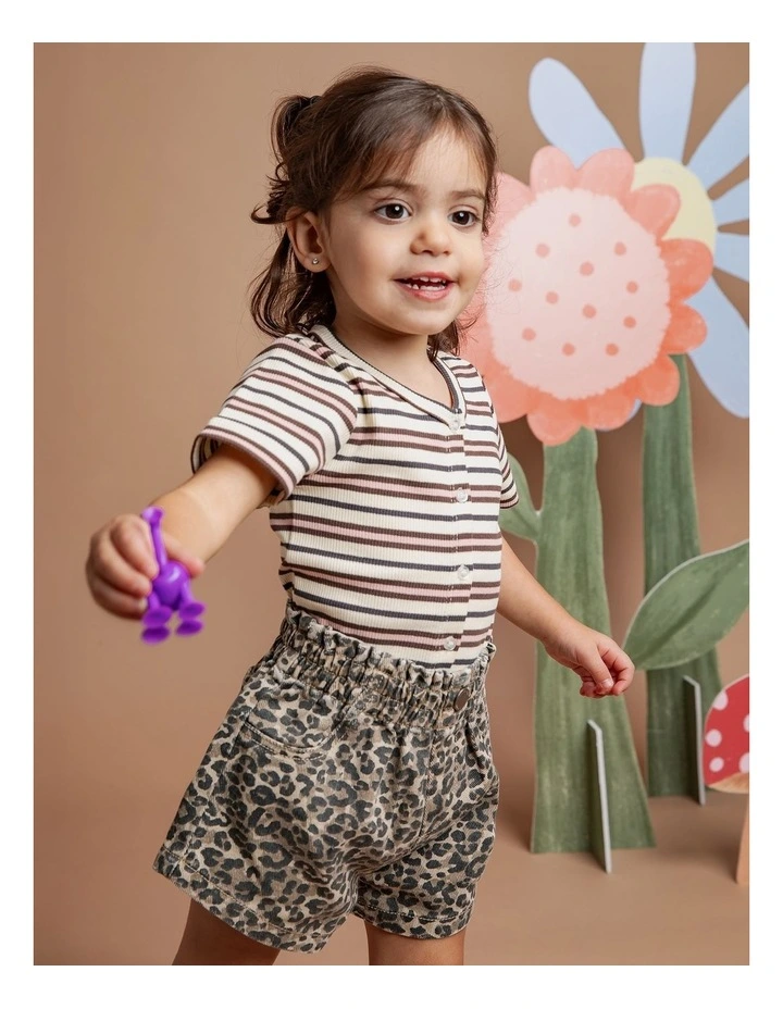 Animal Shorts in Multi image 2