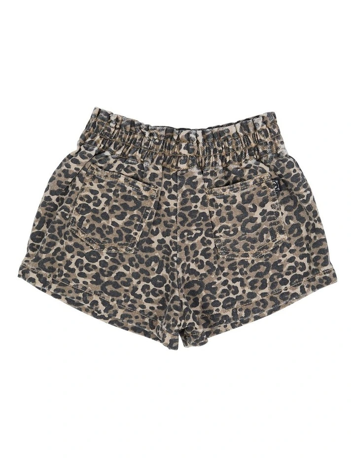 Animal Shorts in Multi image 3