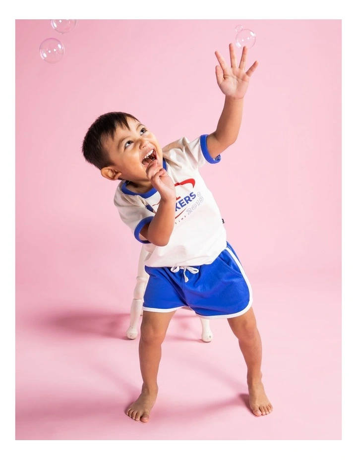 Athletics Short in Blue image 2