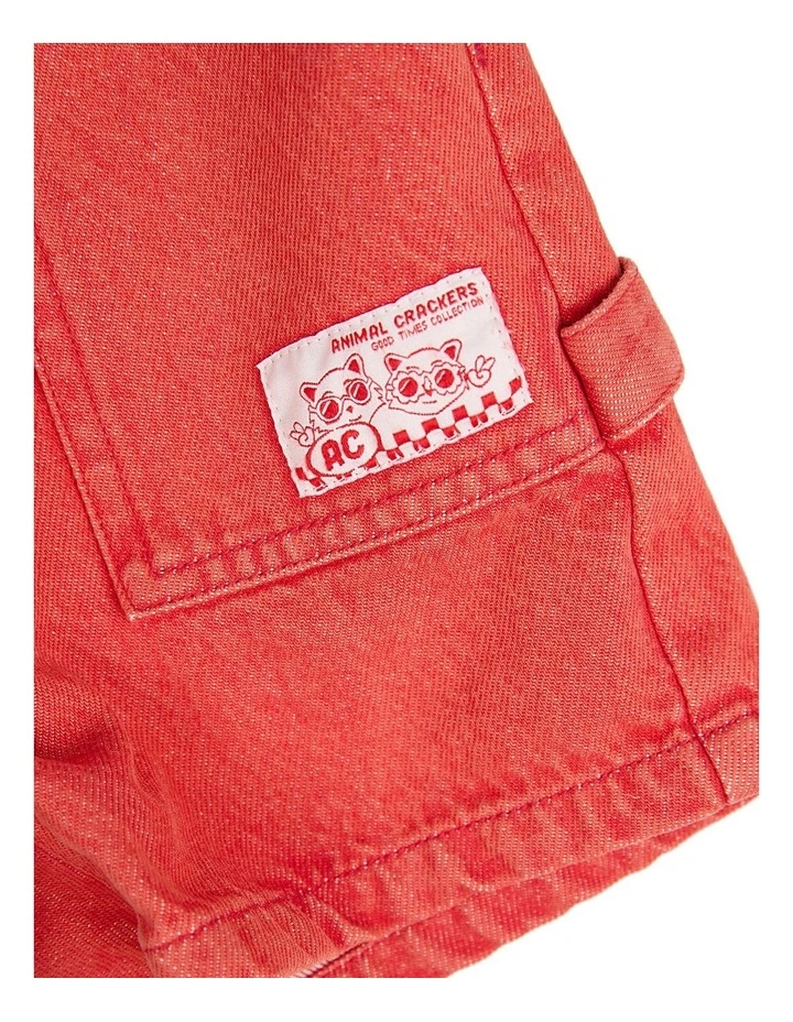 Flame Short in Red image 3
