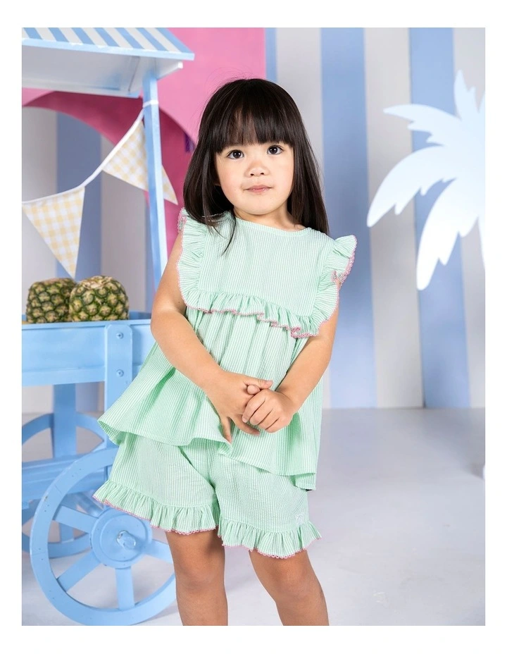 Bonnie Short in Stripe image 2