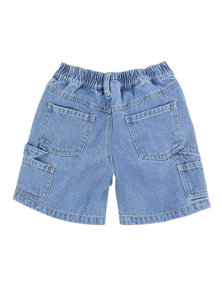 Frontier Short in Denim image 3