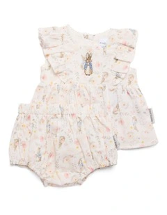 Floral Top And Short Set in Multi