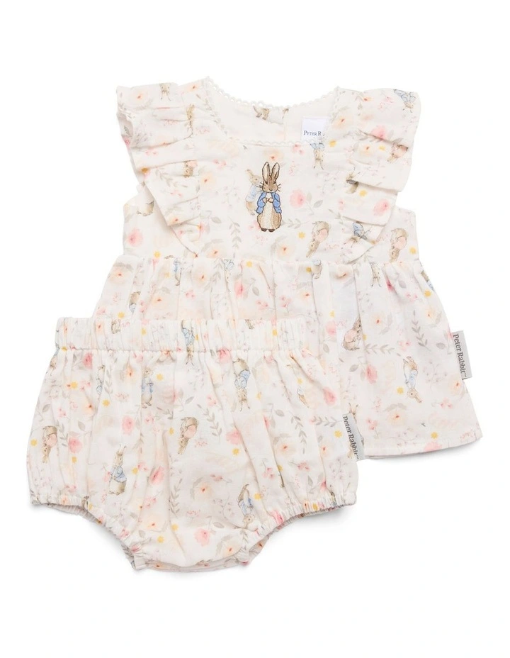 Floral Top And Short Set in Multi image 1