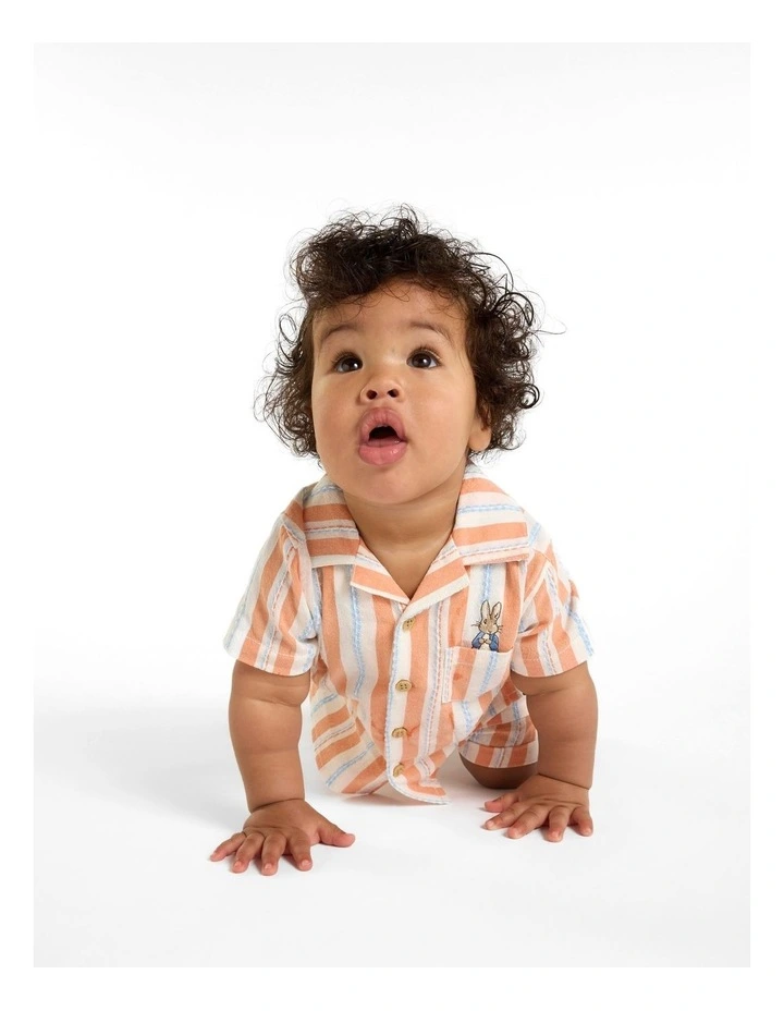 Stripe Set in Blue/Orange image 2