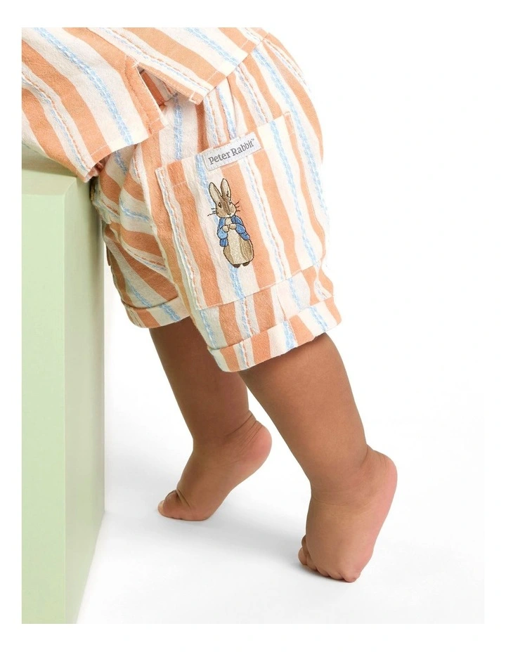 Stripe Set in Blue/Orange image 3