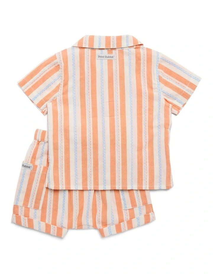 Stripe Set in Blue/Orange image 5