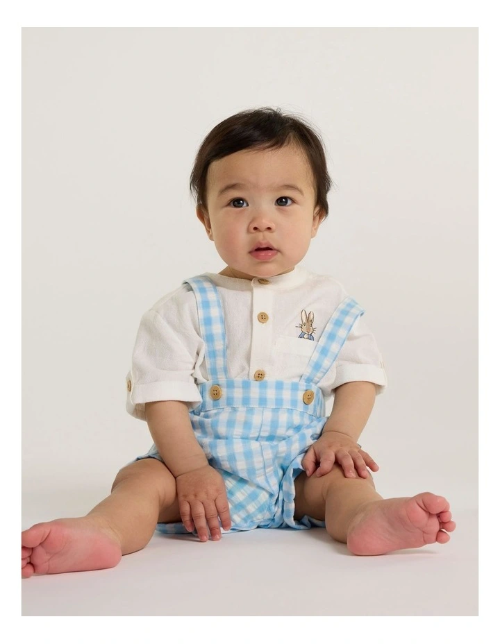 Peter Rabbit Shirt and Overall Set image 1