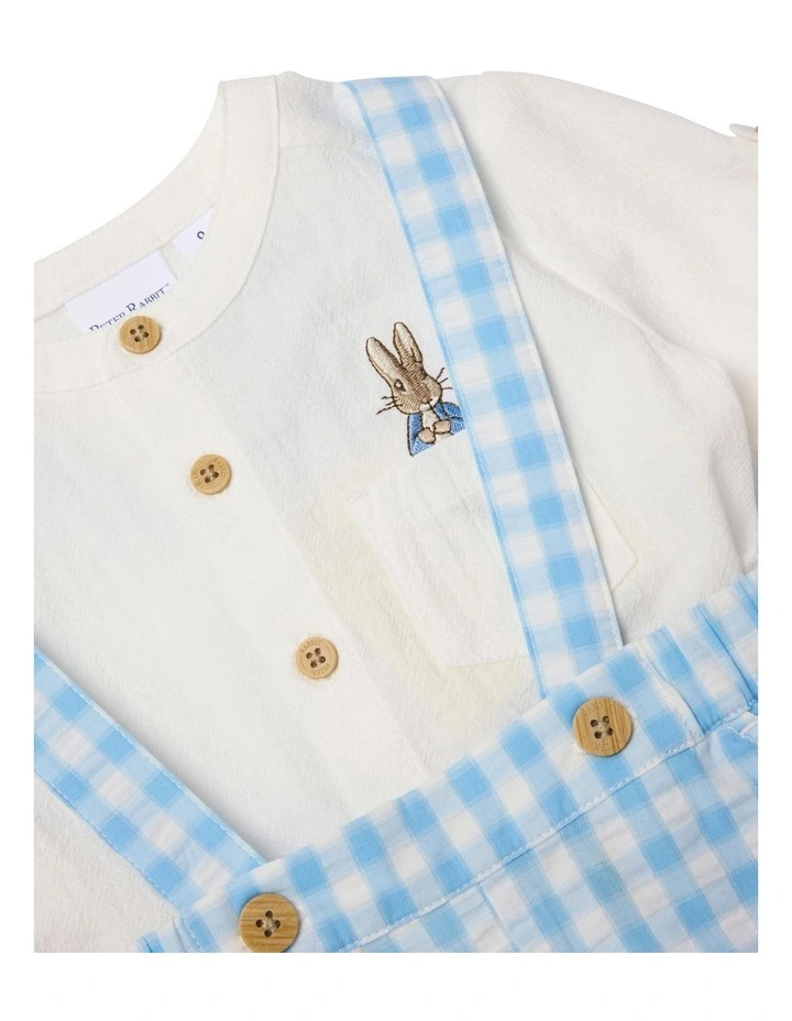 Peter Rabbit Shirt and Overall Set image 7