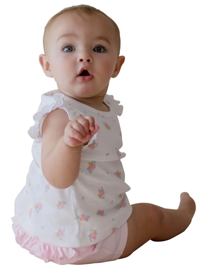 Top And Frill Bloomer Set in Pink image 2