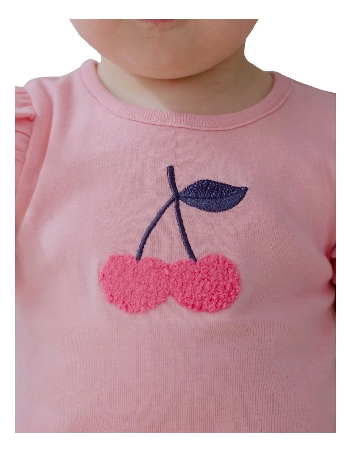 Field of Berries T-Shirt & Leggings Set in Multi image 3