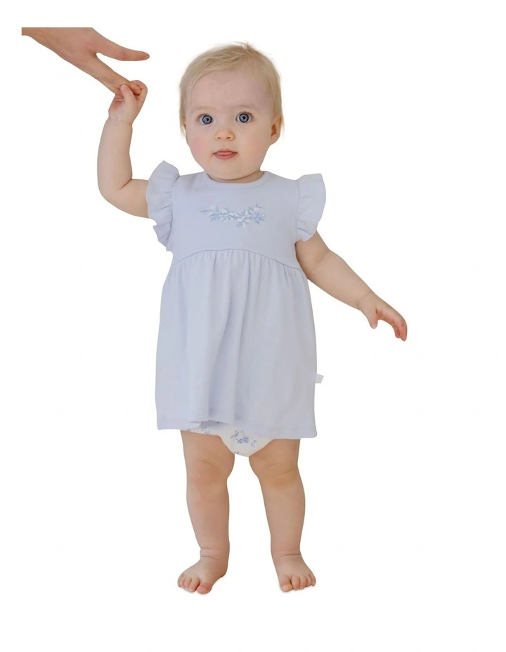 Vintage Floral Dress And Bloomer Set in Multi image 4
