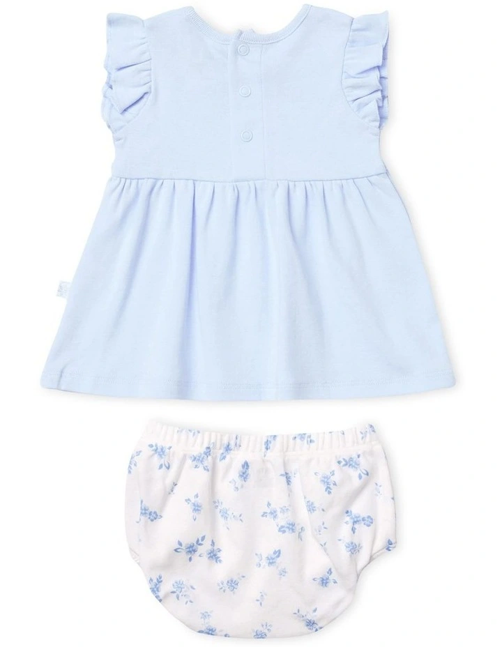 Vintage Floral Dress And Bloomer Set in Multi image 4