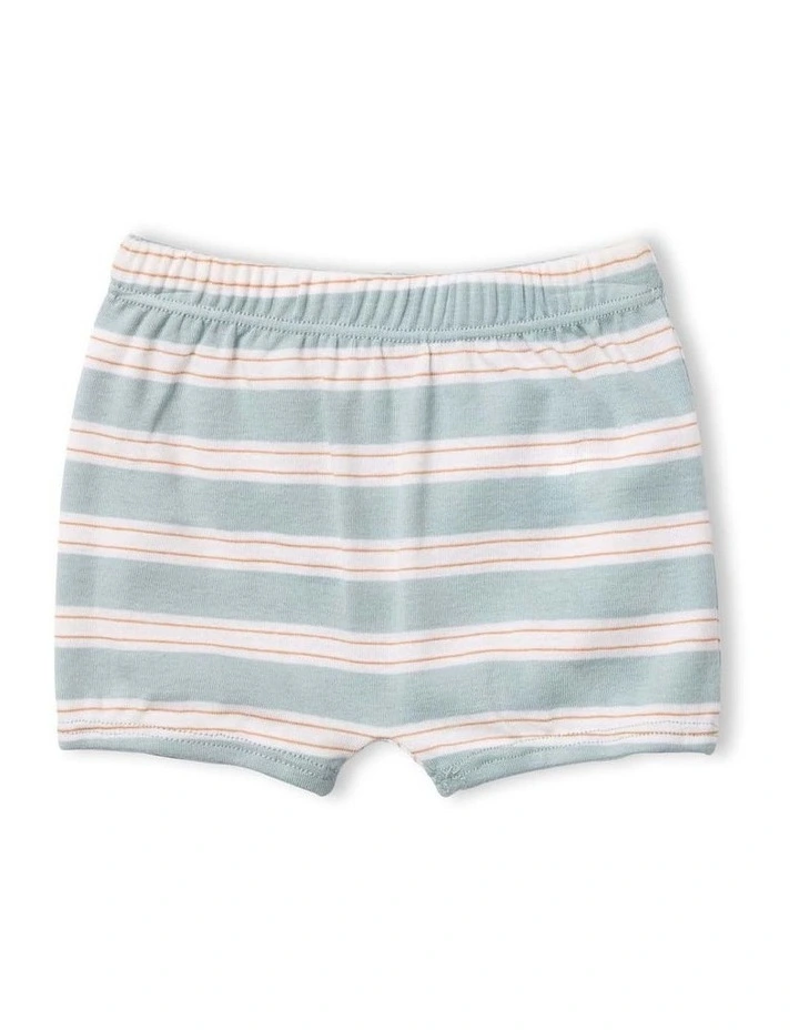 Endless Summer Bodysuit & Shorts Set in Blue image 5
