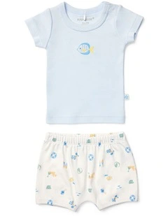 By The Bay Tee and Short Set