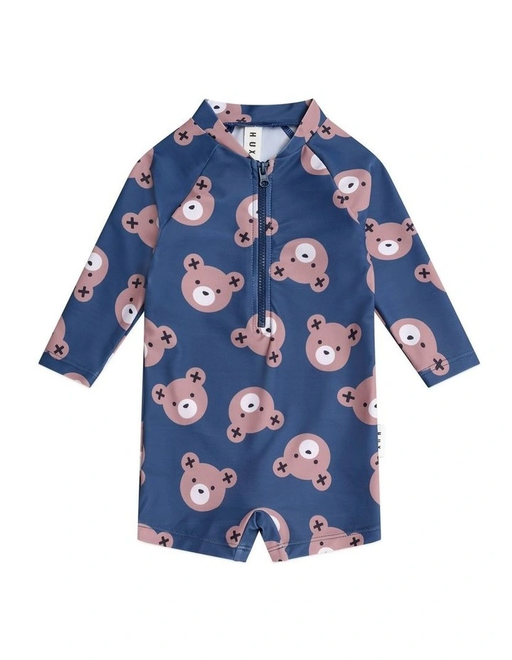 Huxbear Swimsuit Shortie in Blue image 1