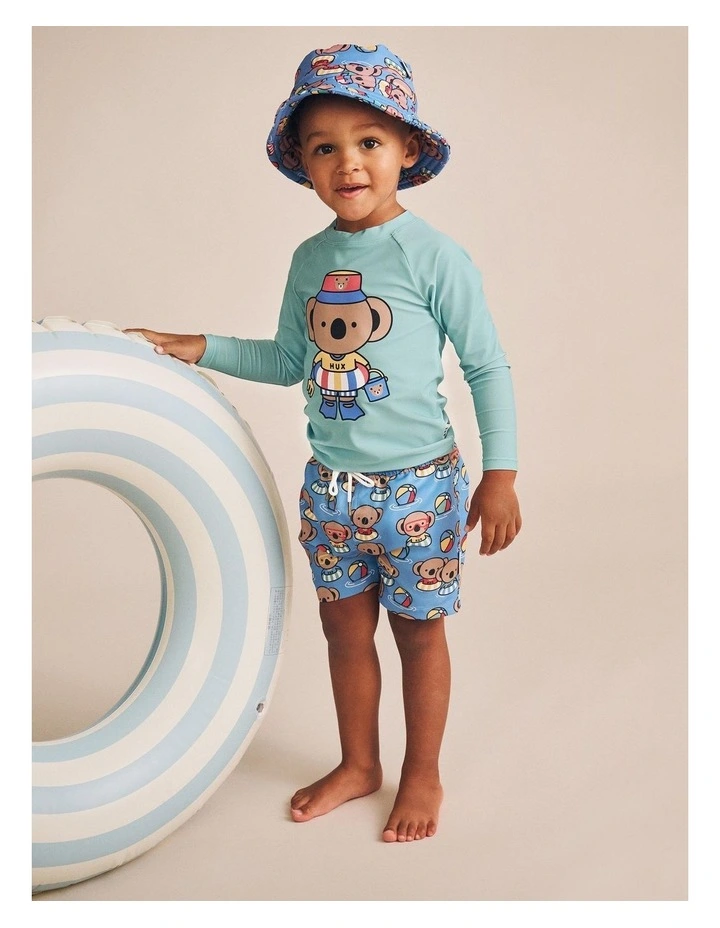 Kel Koala Swim Shortie in Blue image 2