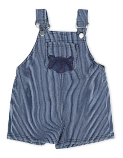 Vertical Overalls in Blue