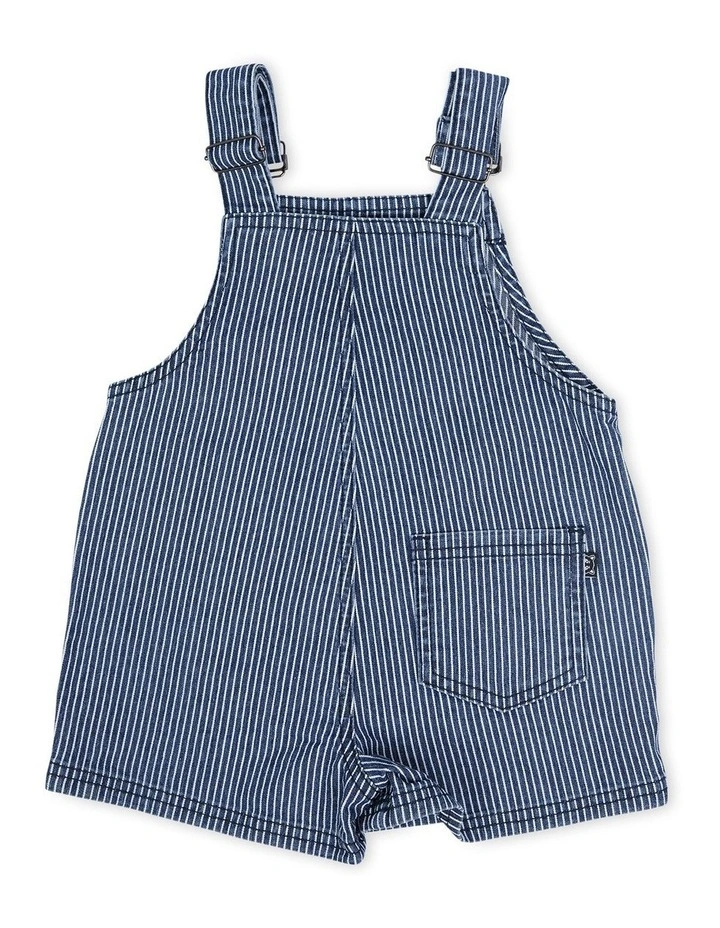 Vertical Overalls in Blue image 3