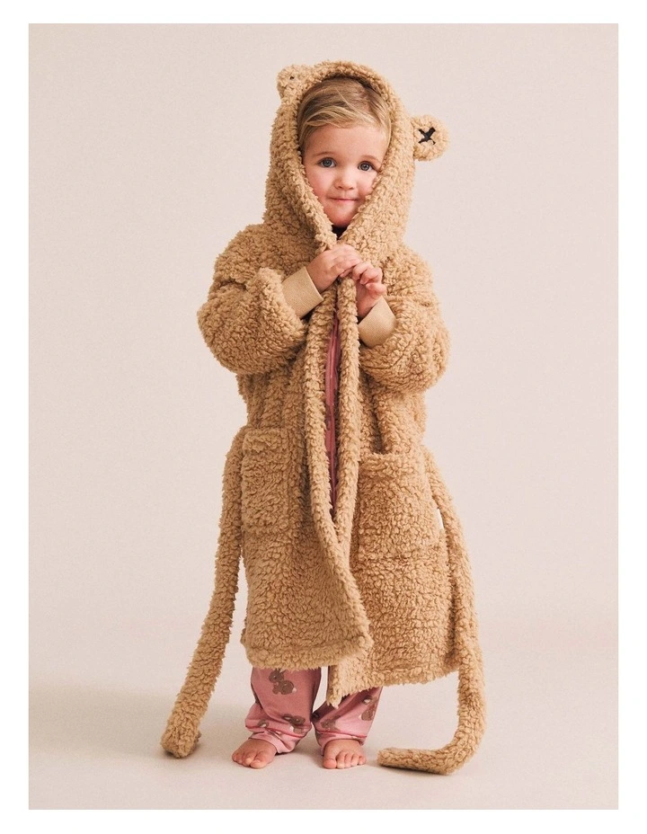 Classic Hux Snuggle Gown in Brown image 3