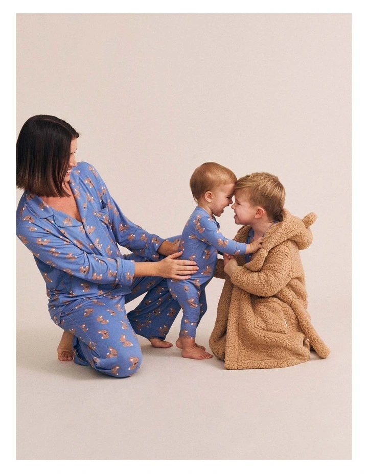 Classic Hux Snuggle Gown in Brown image 4