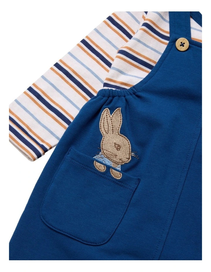 Overalls Set in Blue image 3