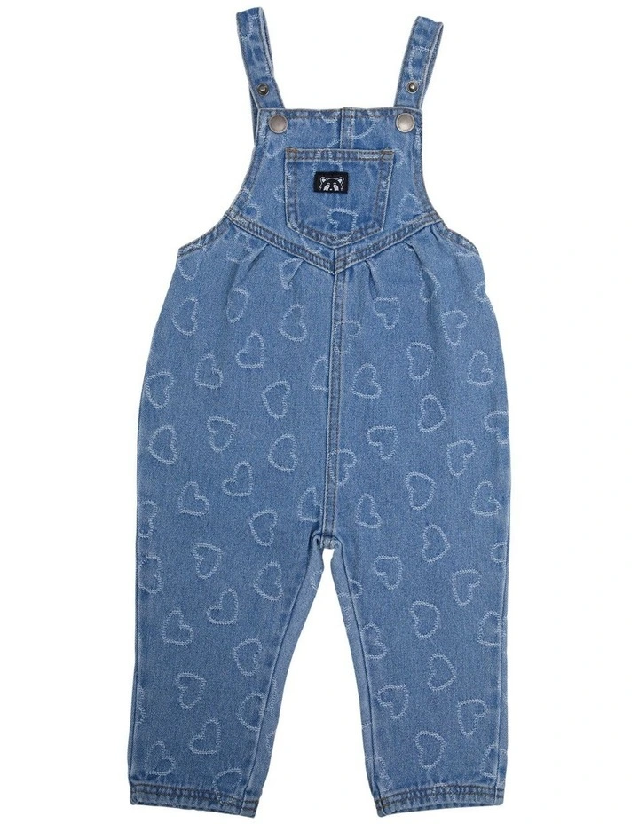 Love Overalls in Denim image 1