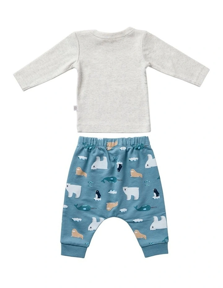 Polar Top And Track Pant Set in Multi image 2