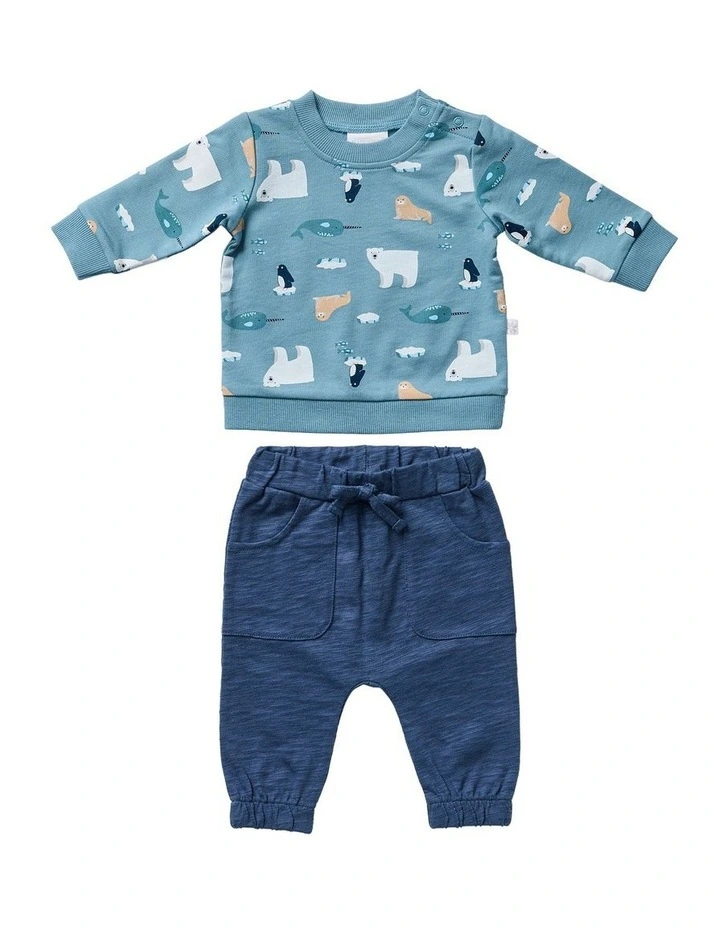 Arctic Track Jumper & Pant Set in Multi image 1