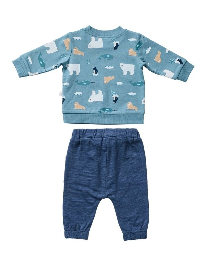 Arctic Track Jumper & Pant Set in Multi image 2