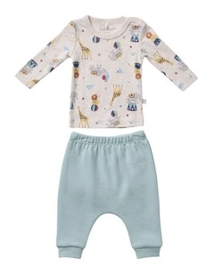 Circus Top And Bottom Set in Multi