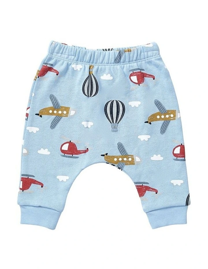 Henley Top And Pant Set in Multi image 3