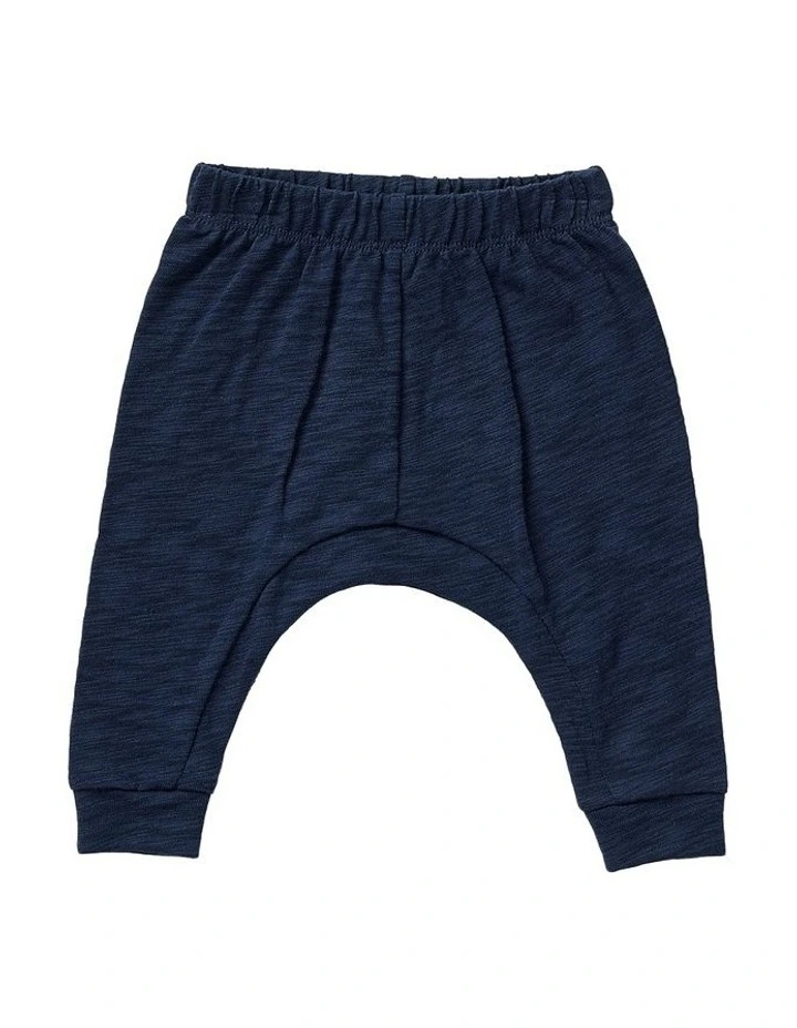 Fleece Jumper And Slub Pant Set in Multi image 5